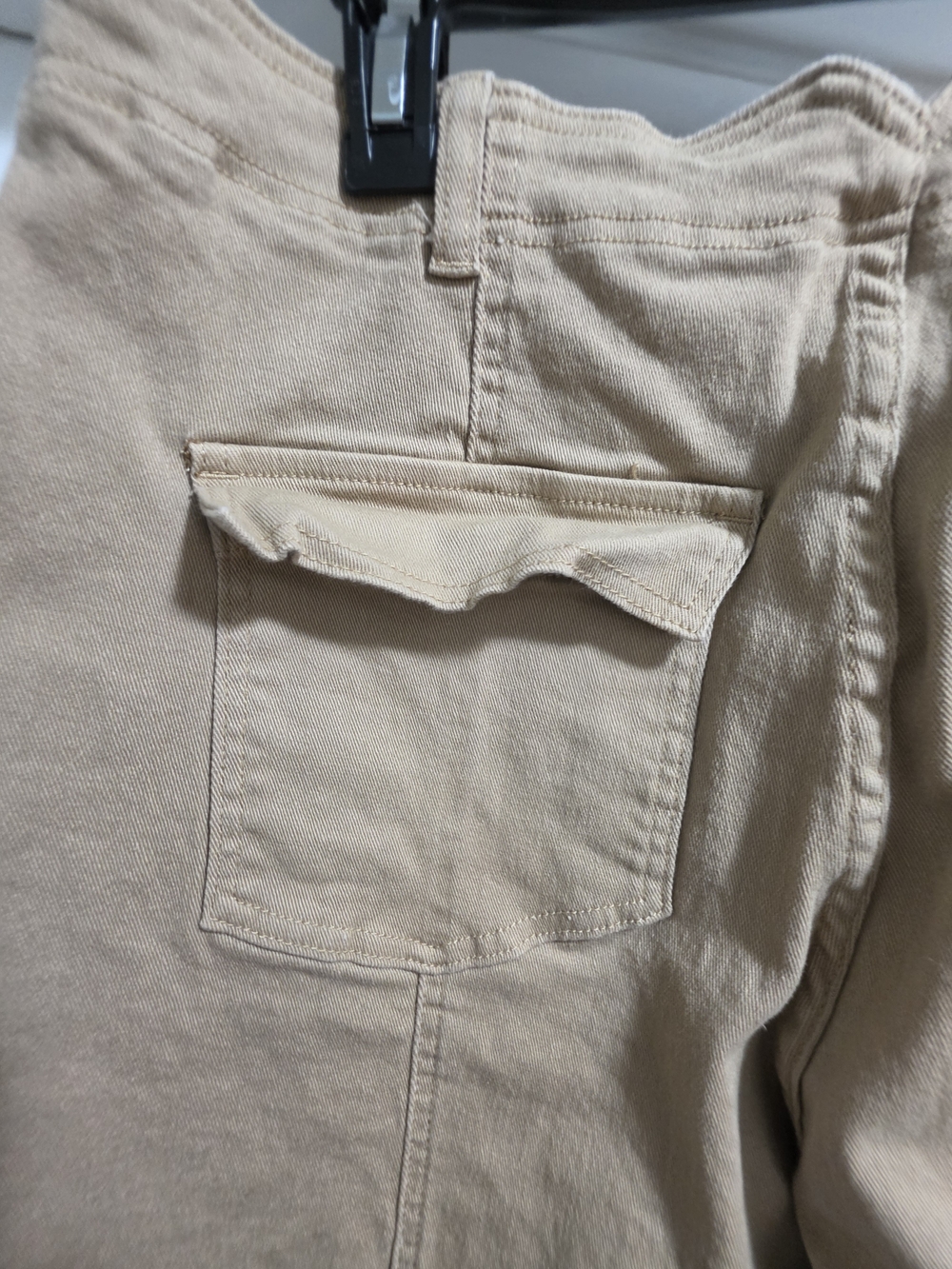 Womens Beige Ankle Jeans - Picture 4 of 5